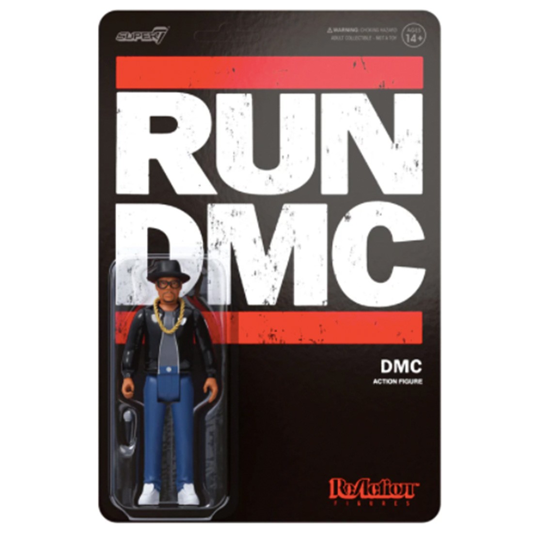 Super7 RUN DMC Darryl DMC Mcdaniels Figure (black)