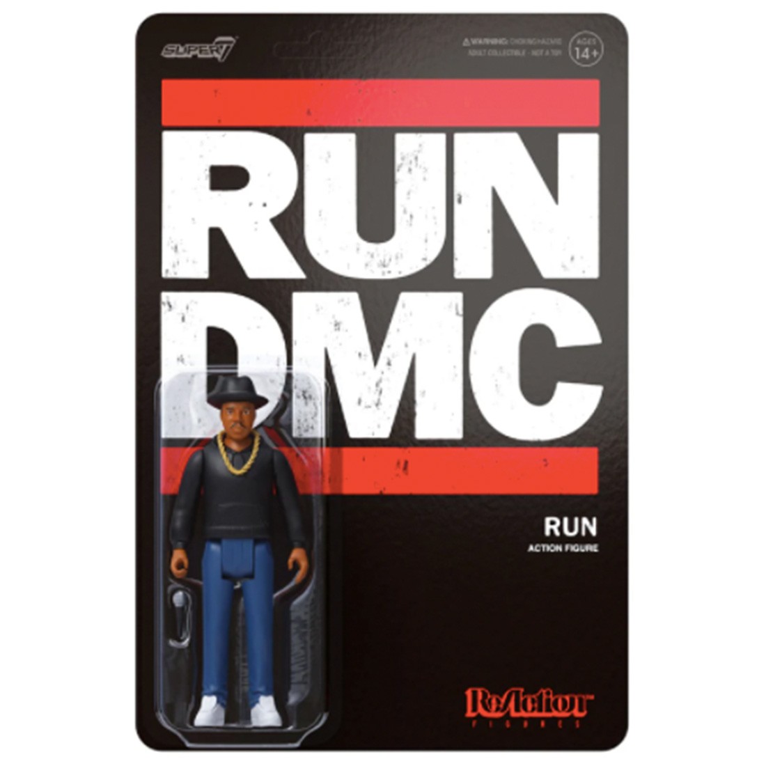 Super7 RUN DMC Joseph Run Simmons Figure (black)