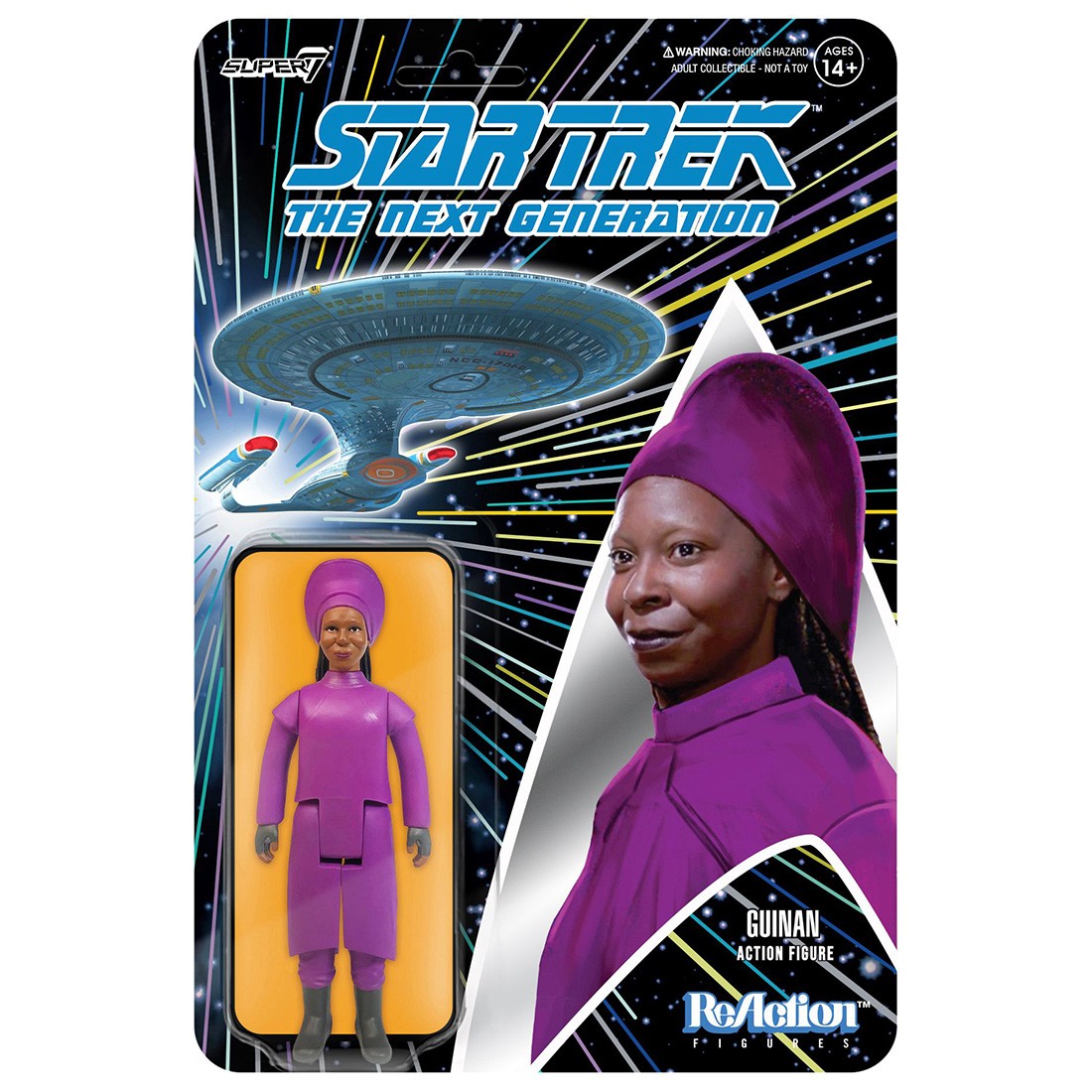 The Next Generation ReAction Figure Guinan Star Trek 
