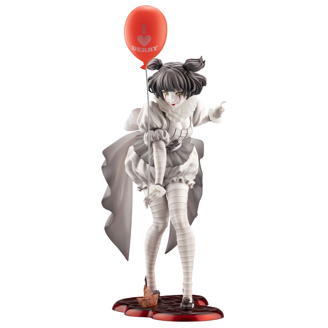 Kotobukiya IT 2017 Pennywise Monochrome Ver. Bishoujo Statue (gray)