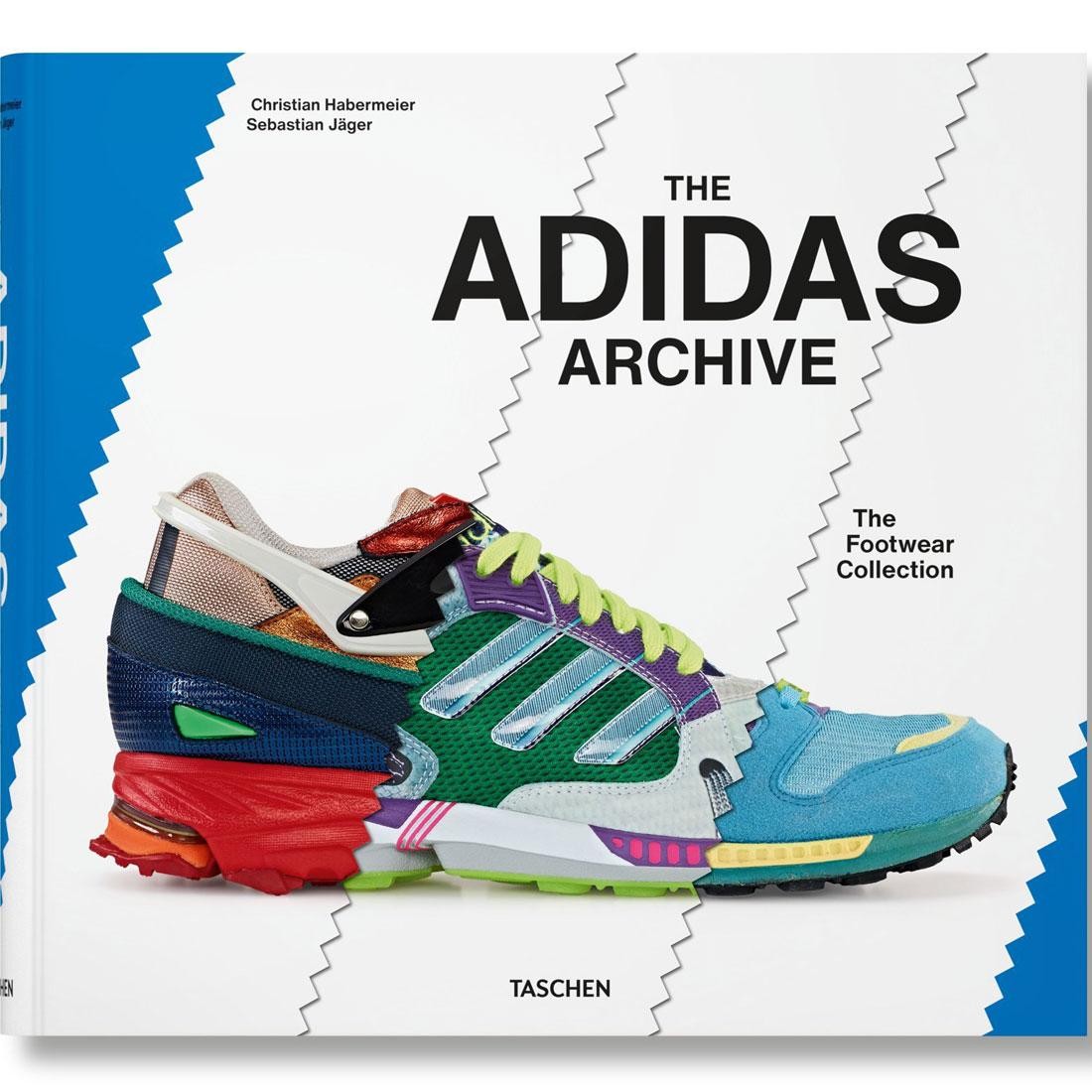 The Adidas Archive The Footwear Collection Hardcover Book (white / blue)