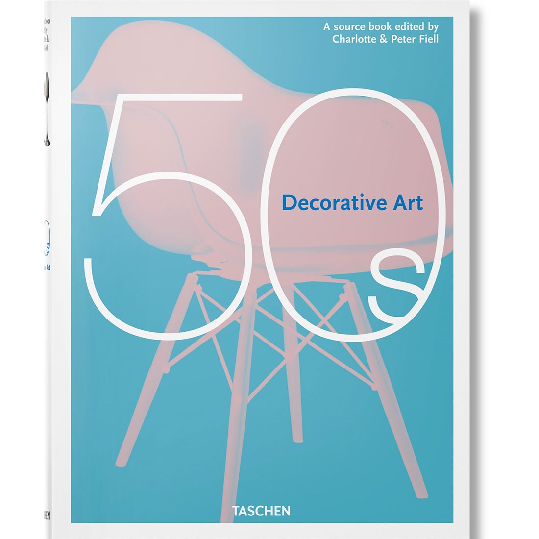 Decorative Art 50s Book (blue / hardcover)