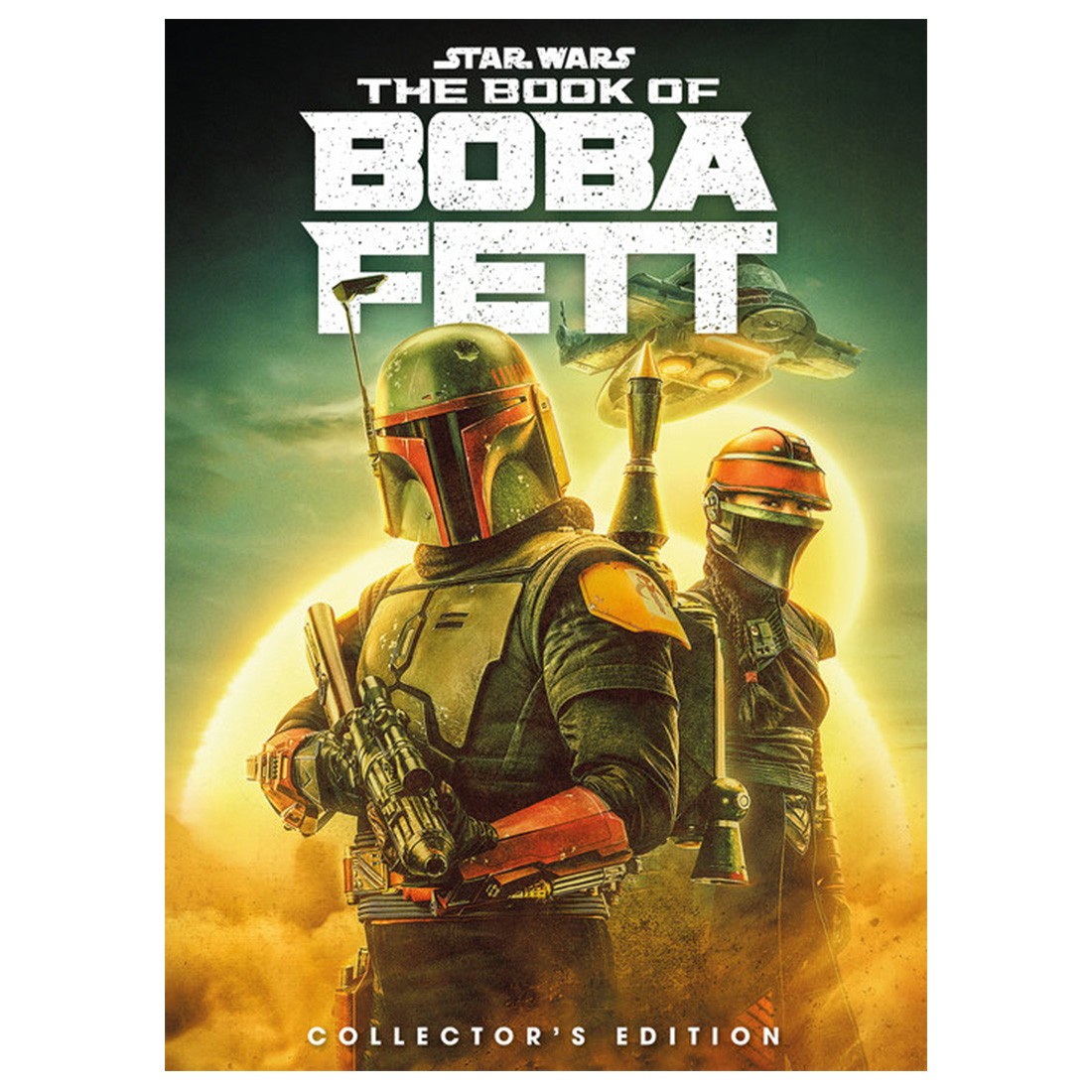 Star Wars The Book of Boba Fett Hardcover Book (green)