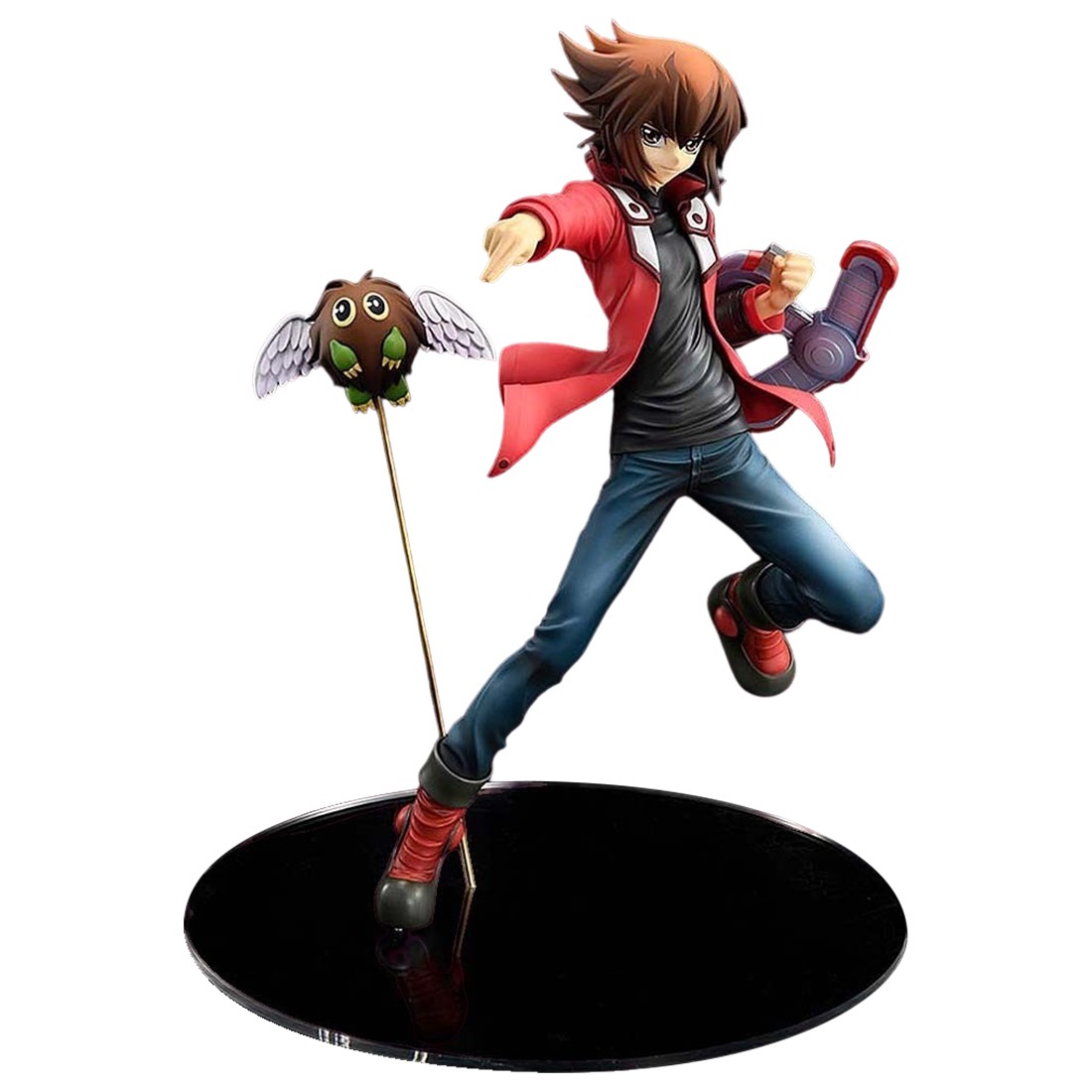 Amakuni Yu-Gi-Oh! Duel Monsters GX Jaden Yuki Figure Re-Run red