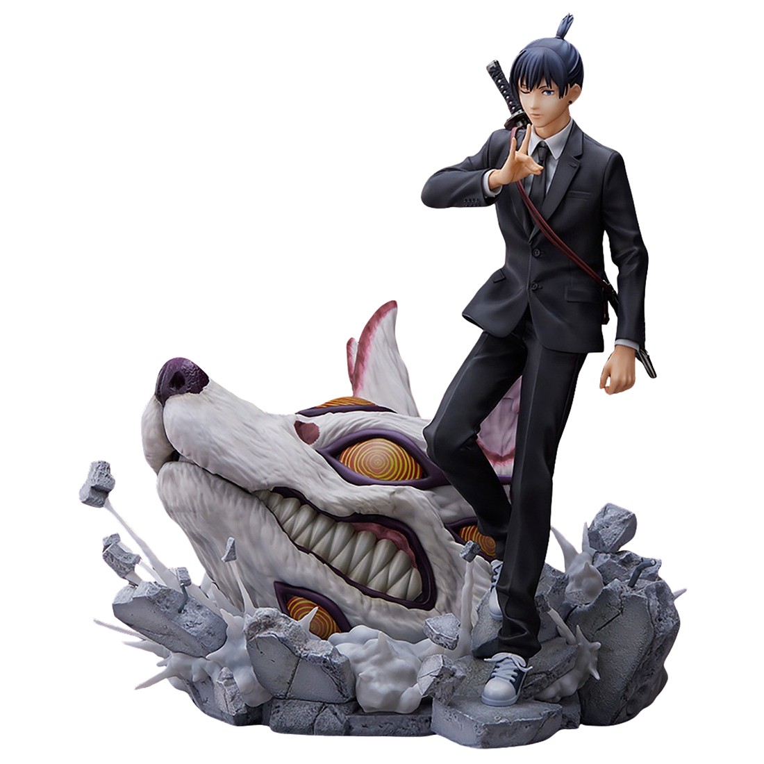 eStream Chainsaw Man Aki Hayakawa 1/7 Scale Figure (black)