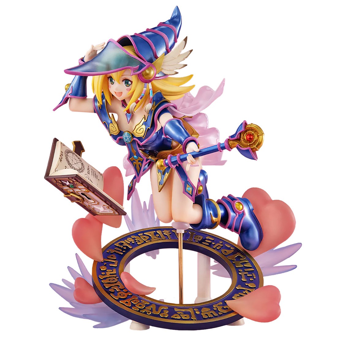 MegaHouse Art Works Monsters Yu-Gi-Oh Duel Monsters Dark Magician Girl Figure (blue)