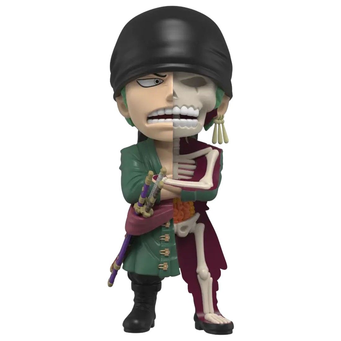 Mighty Jaxx XXRay One Piece Zoro Wanted Series Figure (green)