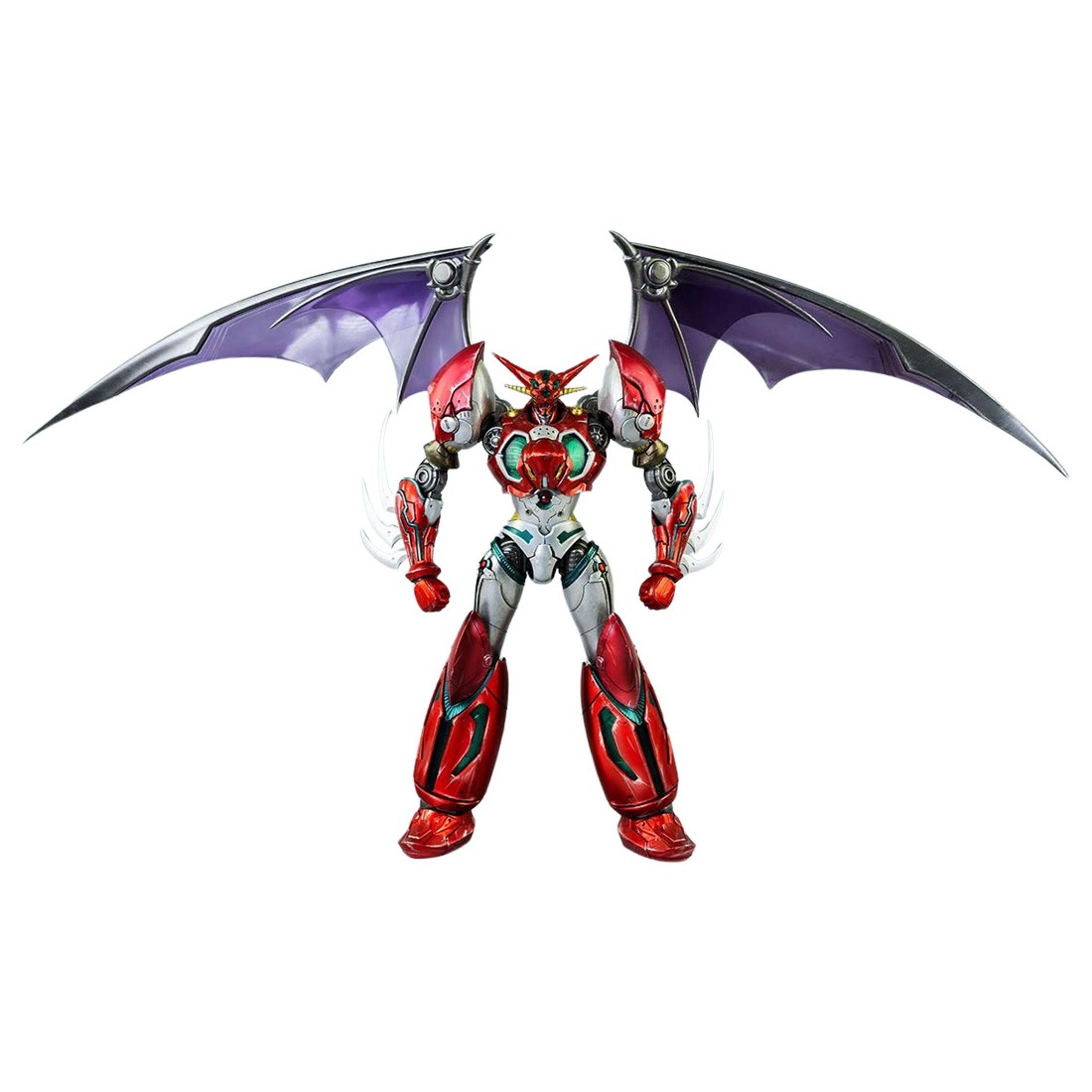 Threezero Getter Robot The Last Day Robo-Dou Shin Getter 1 Metallic Color  Ver. Figure (red)