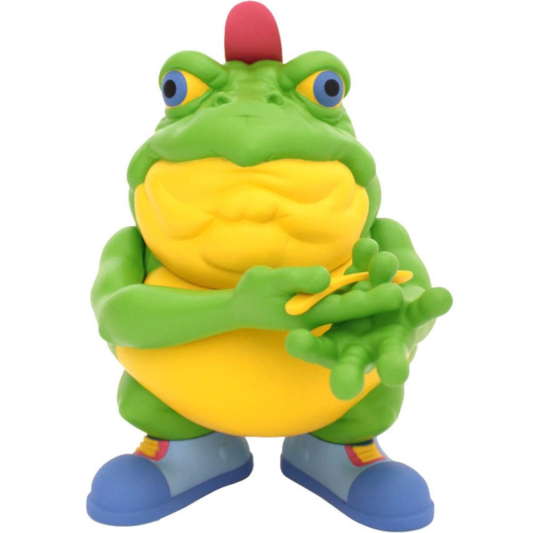 Ron English Drug Em Killfrog Sugar Smack Bullfrog 8 Inch Figure (green)