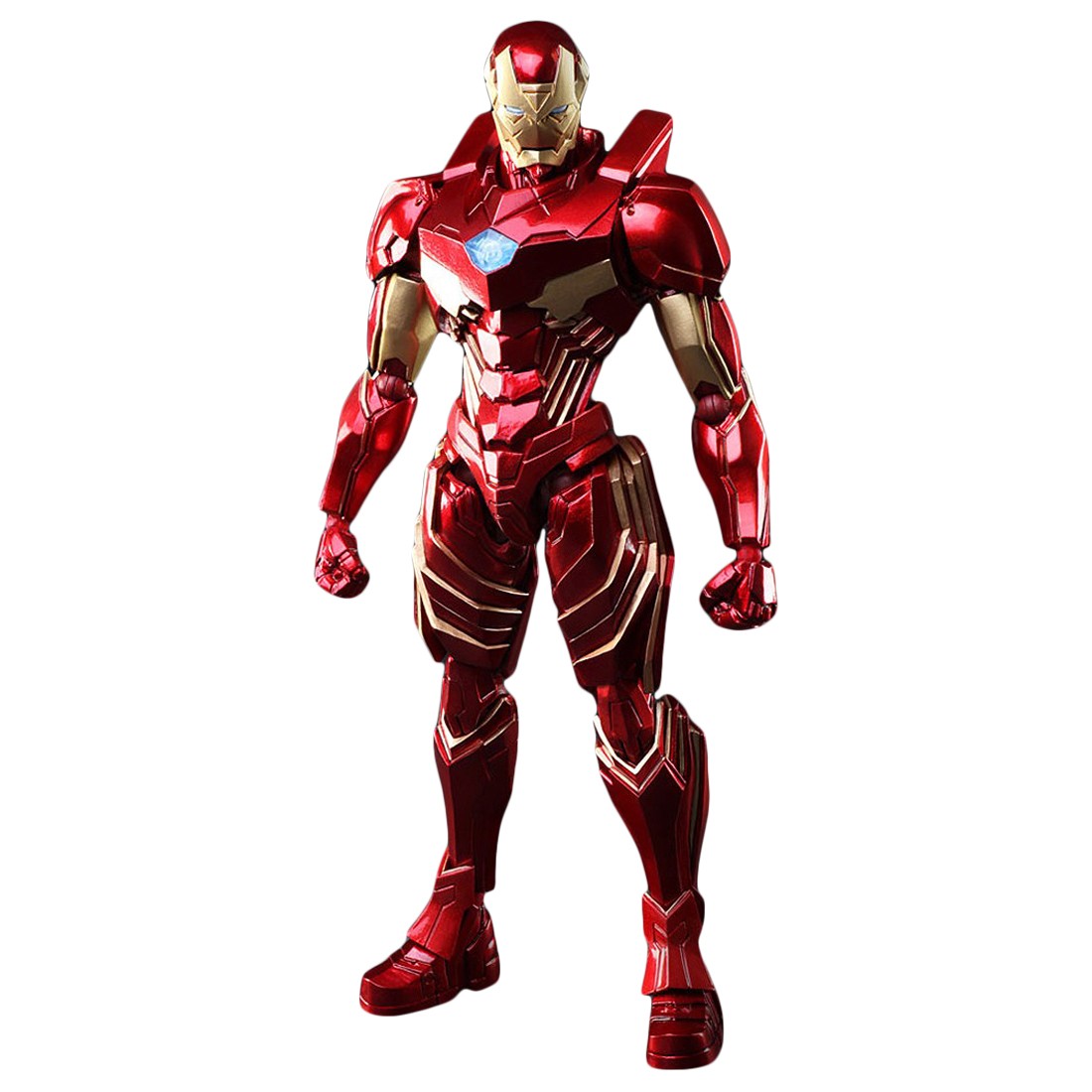 Marvel univers Play Arts Kai Square Enix variante couleur Iron Man Figure 