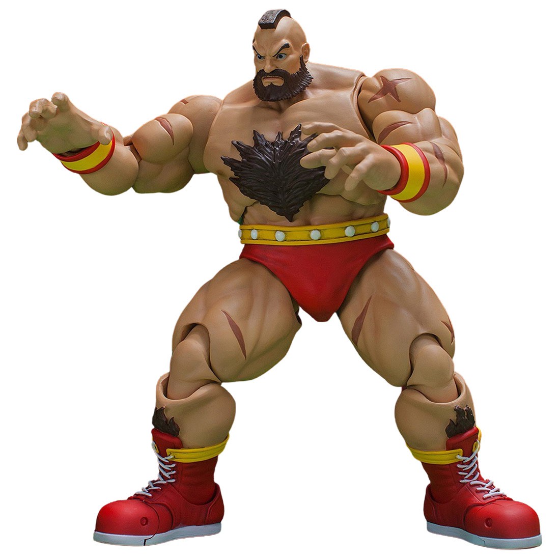 Storm Collectibles Ultimate Street Fighter II The Final Challenger Zangief  Action Figure tan