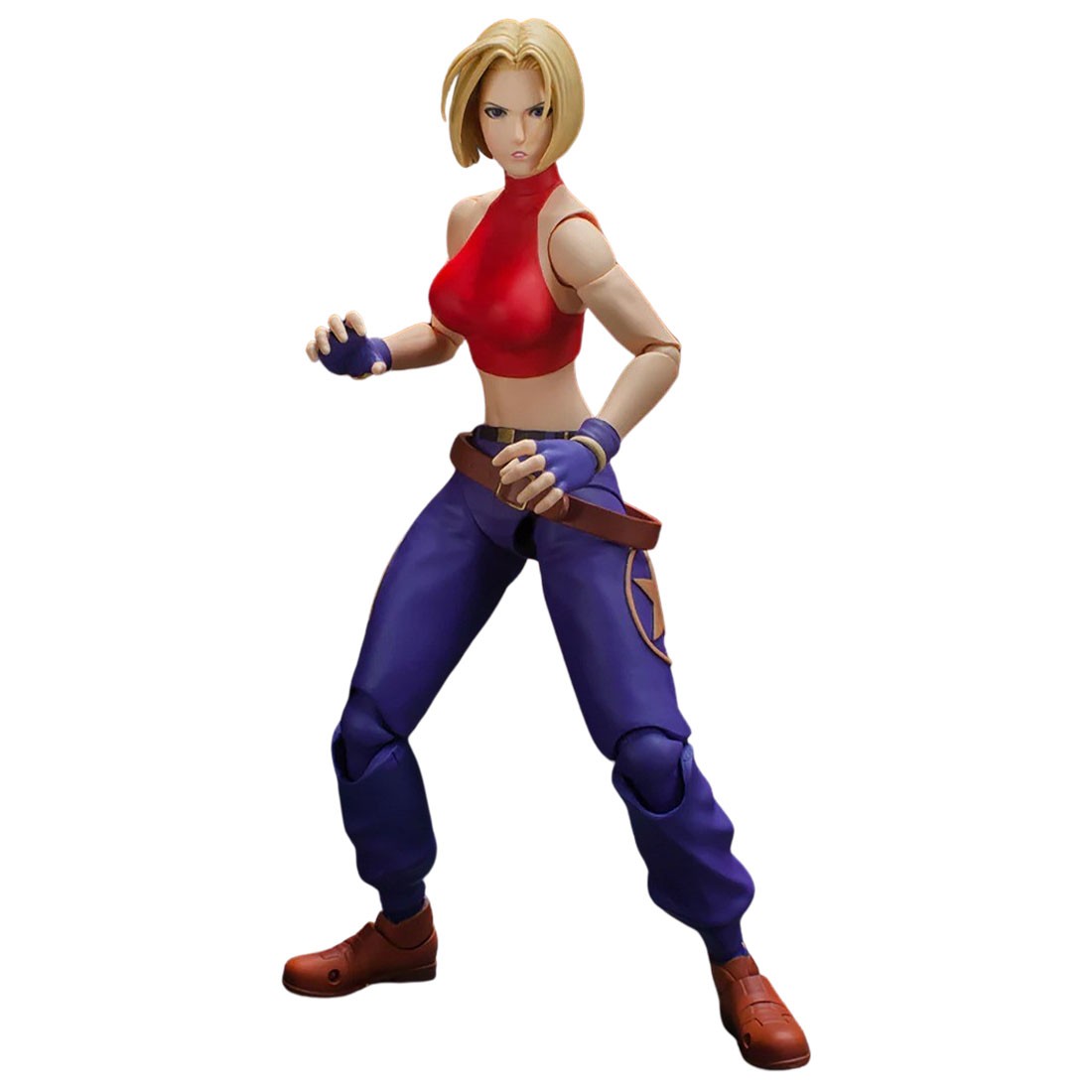 Storm Collectibles King Of Fighters 98 Blue Mary 1/12 Action Figure red