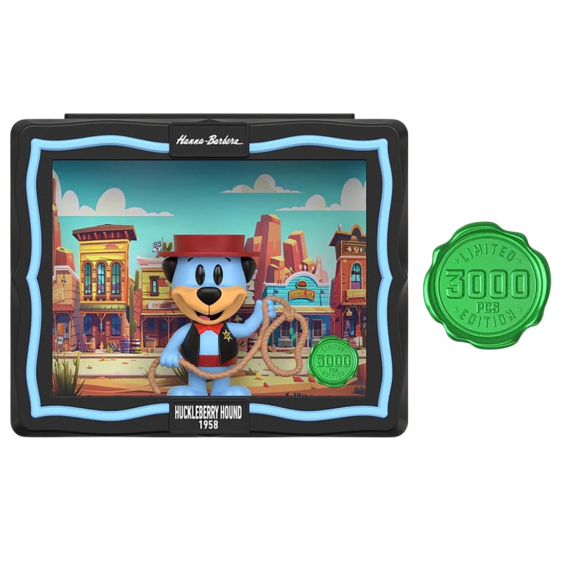 Thrilljoy PIX! Hanna Barbera Huckleberry Hound 1958 (blue)