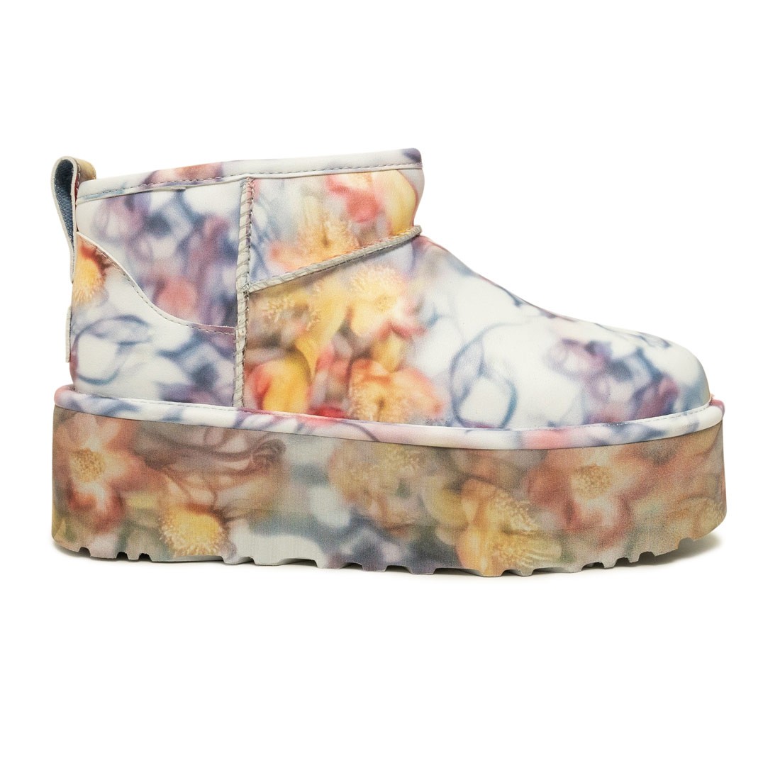 UGG x Collina Strada Men Ultra Mini Platform (light blue floral)