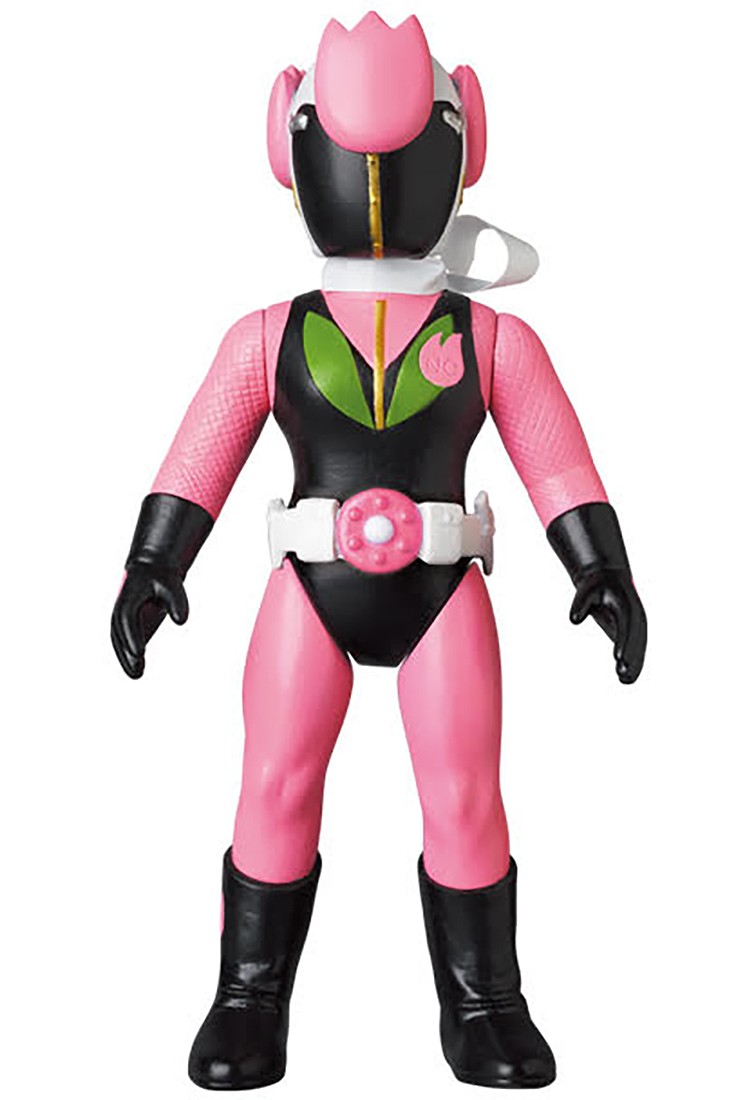Medicom Ninja Captor Flower-Ninja Captor 7 Sofubi Figure (pink)
