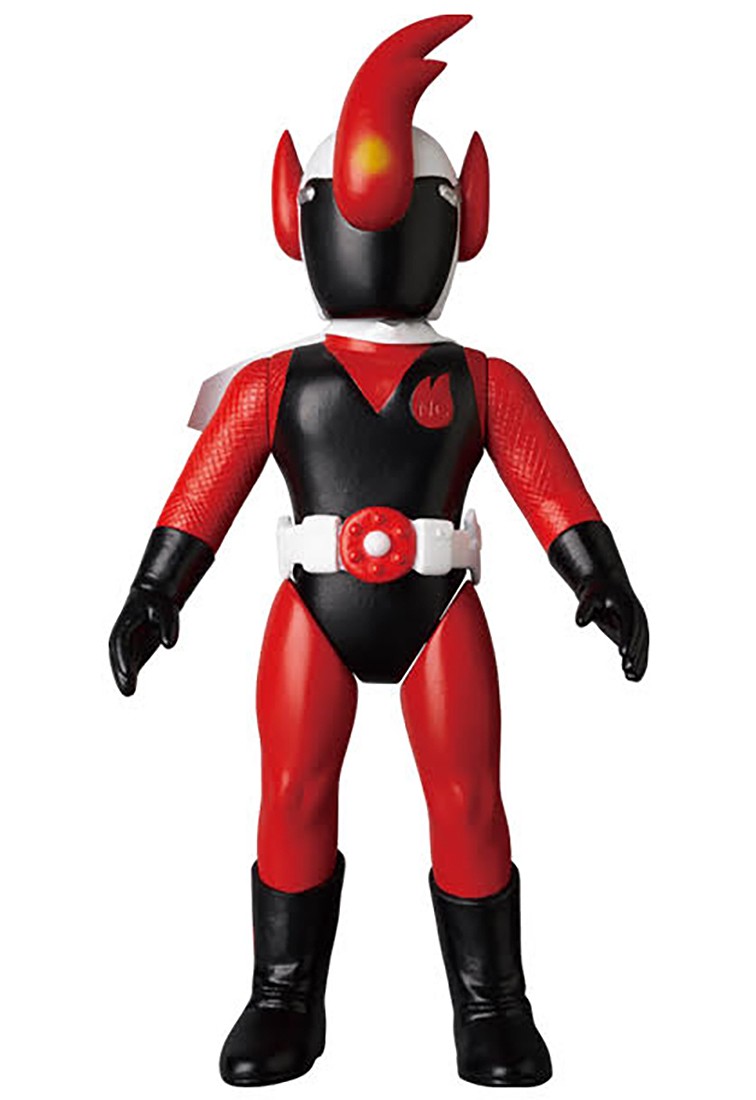 Medicom Ninja Captor Fire-Ninja Captor 7 Sofubi Figure (red)