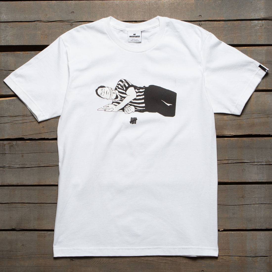 Undefeated Men Refed Tee (white)