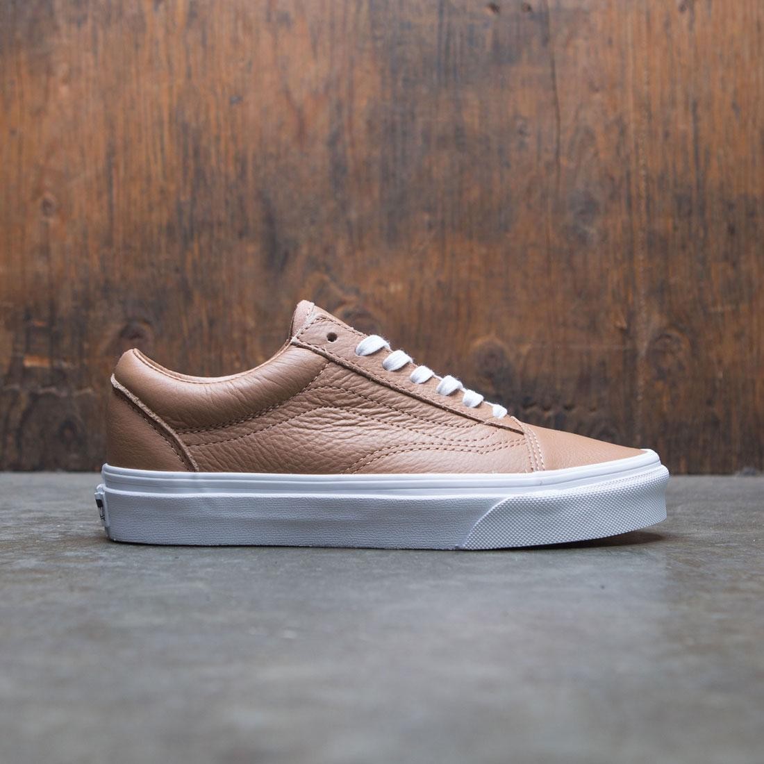 Vans Women Skool - Tawny Leather brown true white