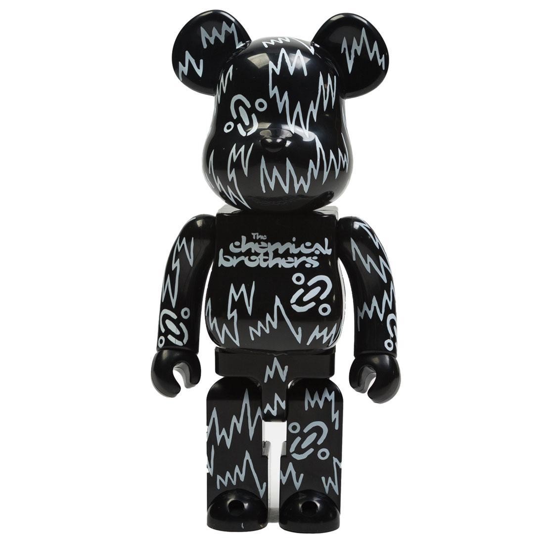 Medicom The Chemical Brothers 400% Bearbrick Figure black