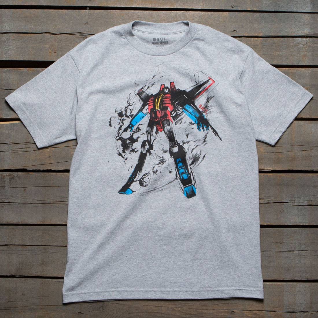 BAIT x Transformers Men Starscream Tee (gray / heather grey)