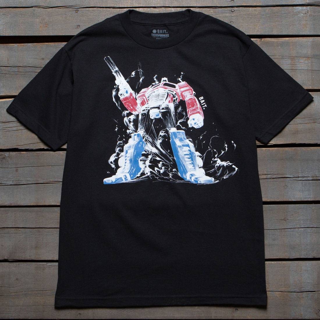 Cheap Urlfreeze Jordan Outlet x Transformers Men Optimus Prime Tee (black)