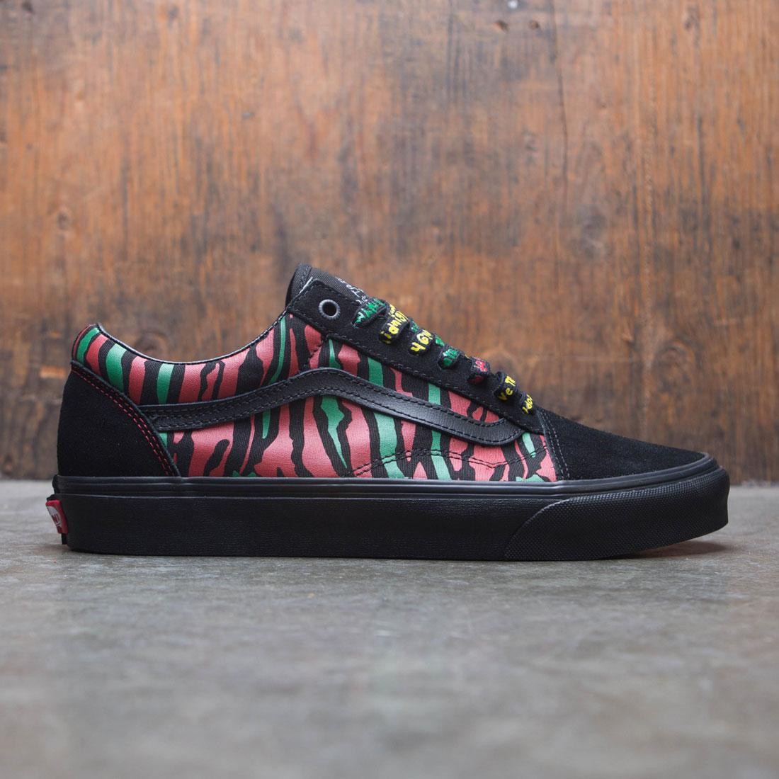 Vans x A Tribe Called Quest Men Old - ATCQ black red