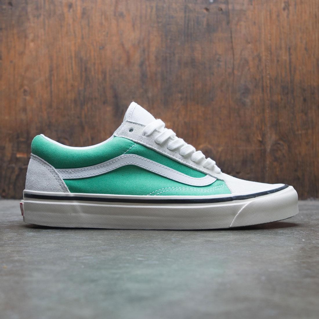 tag et billede indkomst Forinden Vans Men Old Skool DX - Anaheim Factory white green