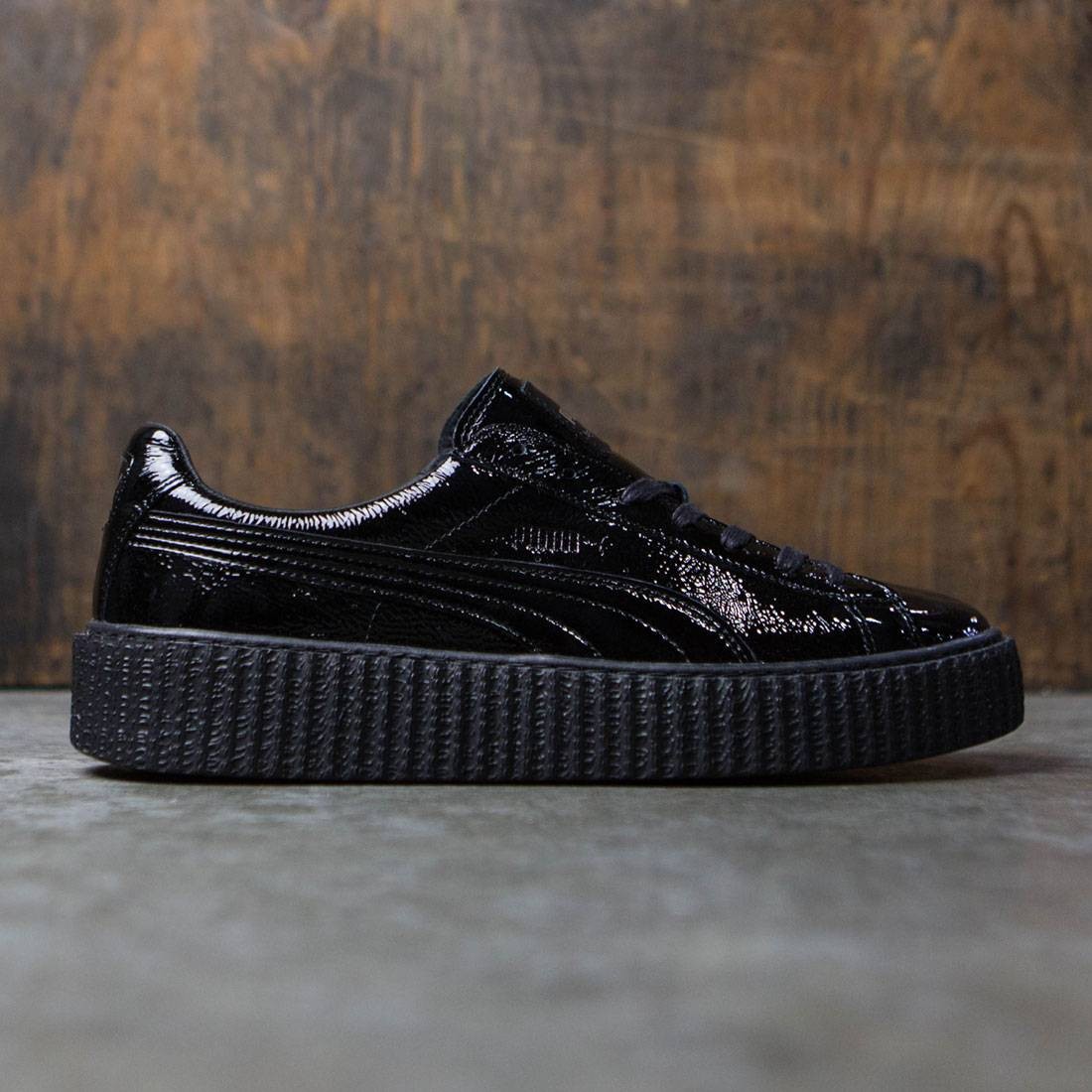 Verleiding camouflage Pompeii Puma x Fenty By Rihanna Men Creeper - Cracked Leather black