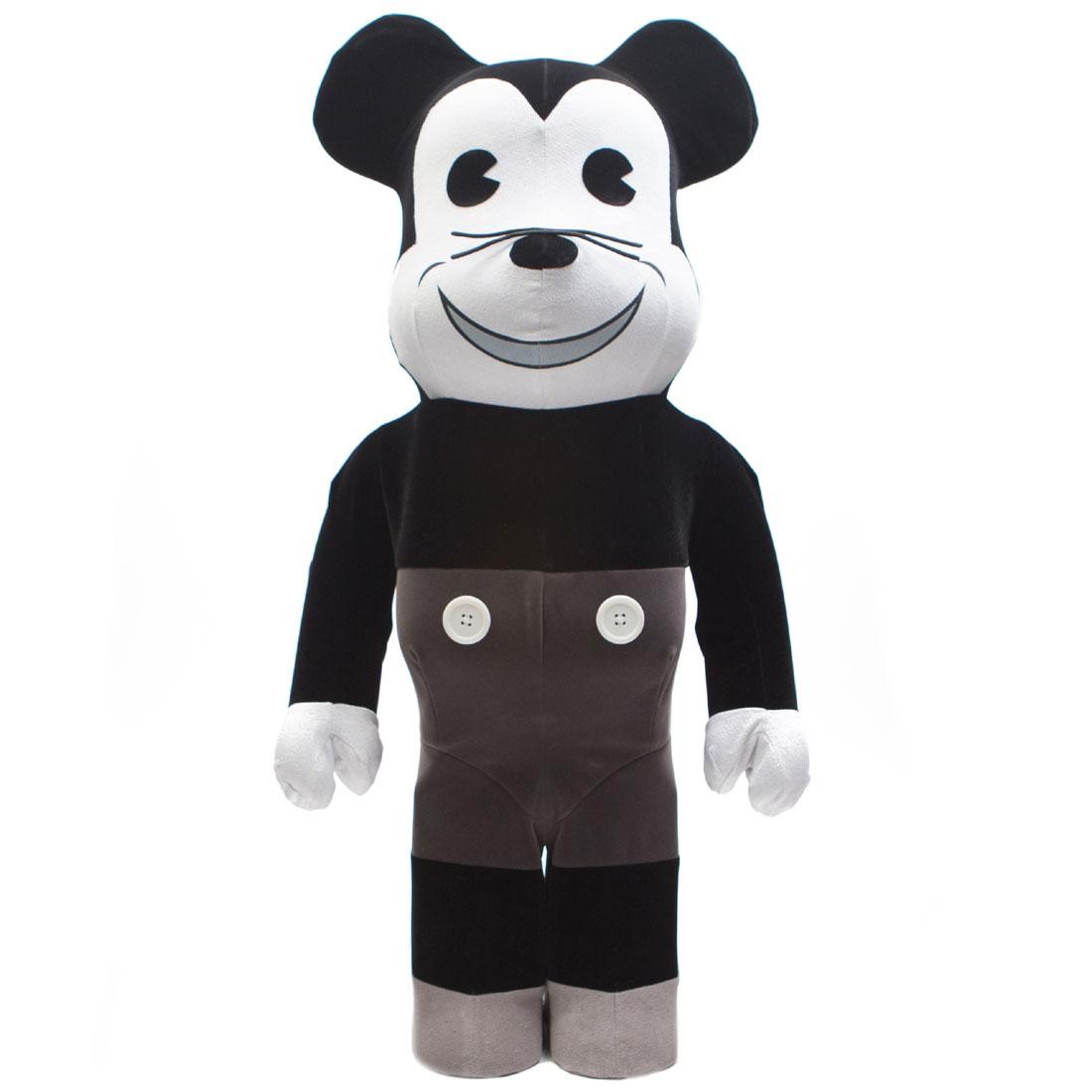 Medicom Disney Mickey Mouse Vintage B&W Ver. 1000% Bearbrick Figure (black  / white)