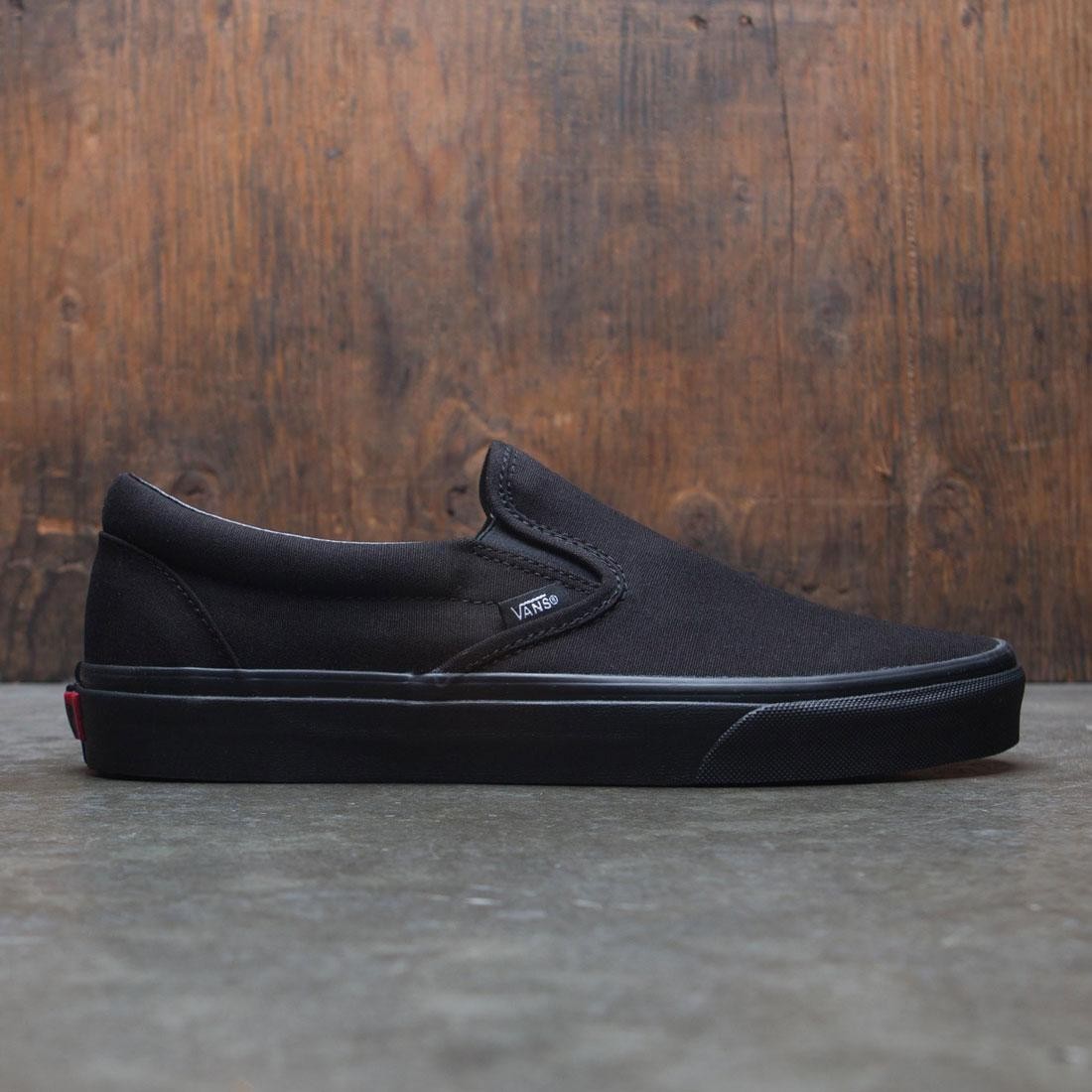 Vans slip on store black original