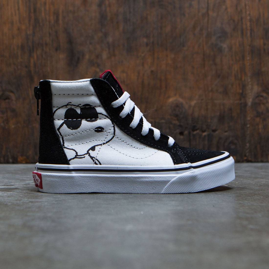 Joe Cool black - Hi - Zapatillas de tenis Old Skool V VN0A4VJJBD51 Sunset Fade Lilias - ComfyCush Vans x Peanuts Kids Sk8