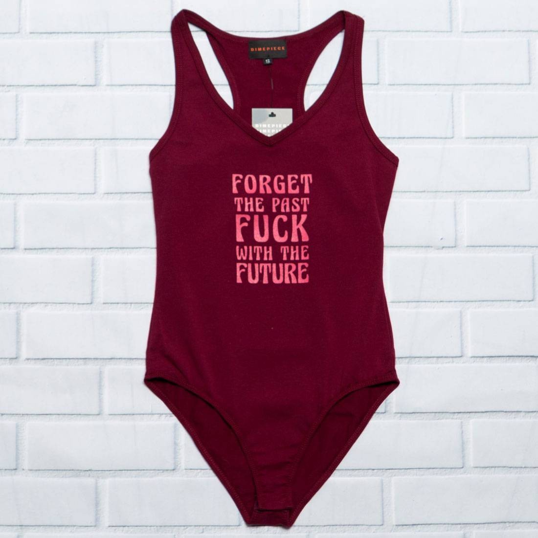 Dimepiece Women Future Bodysuit (burgundy)