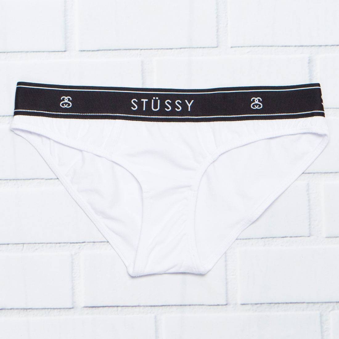 Stussy Women Classic Briefs white