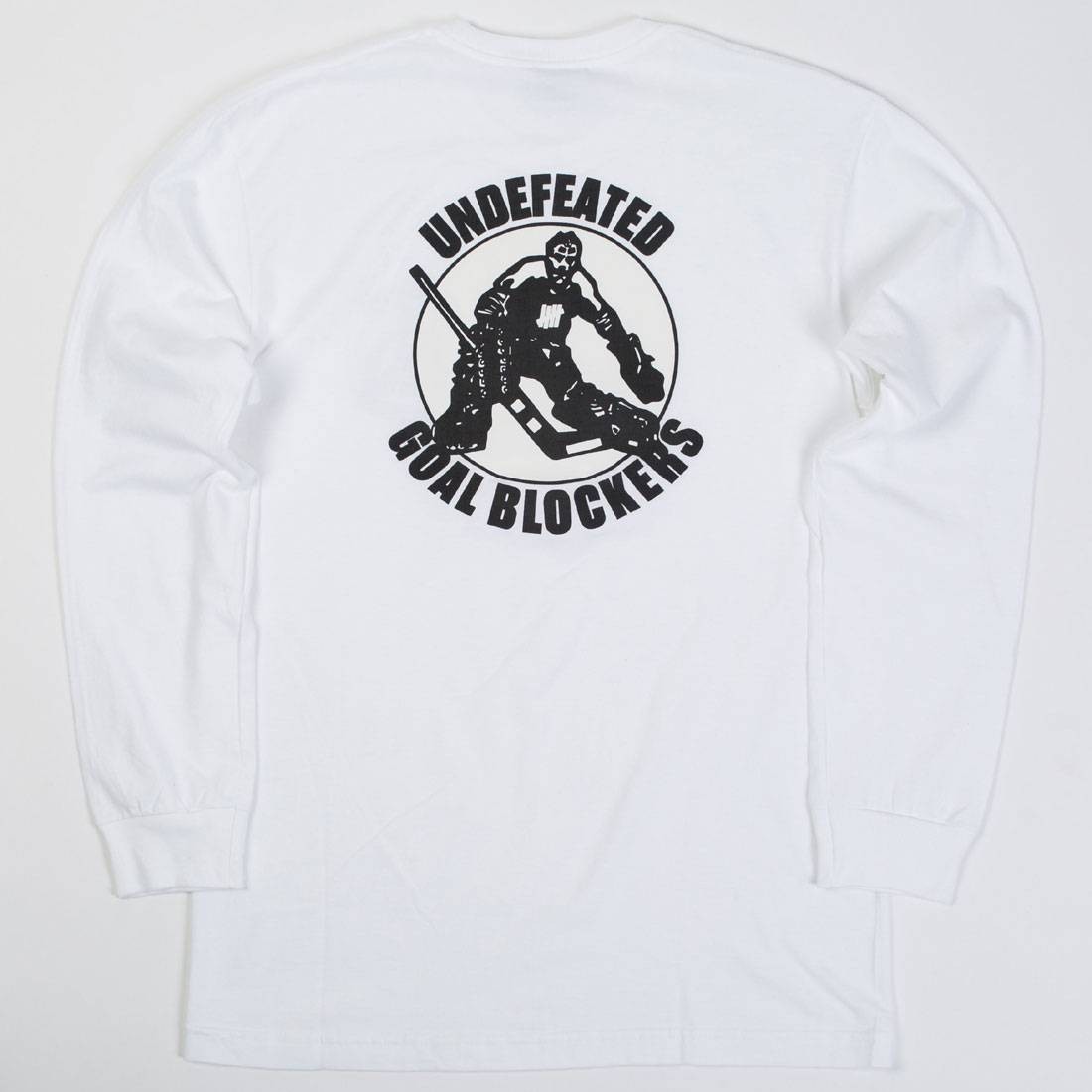 Undefeated Men Goal Blockers LS Tee (white)