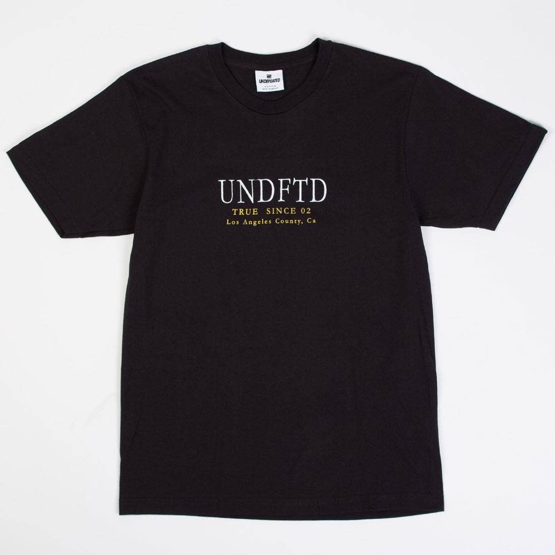 Undefeated Men True Since 02 Tee (black)