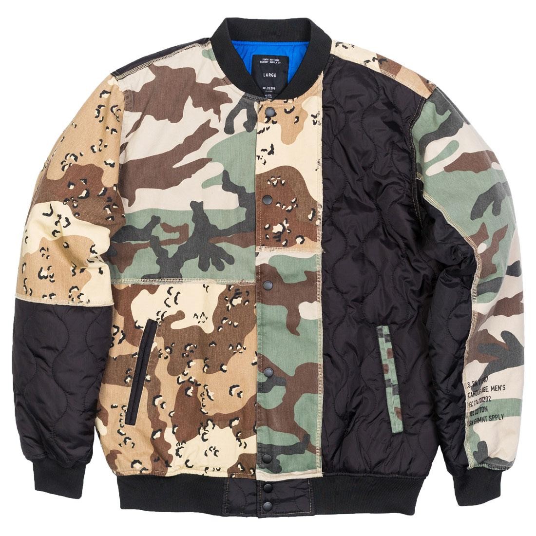 10 Deep Men Outside In Baseball Jacket (camo)