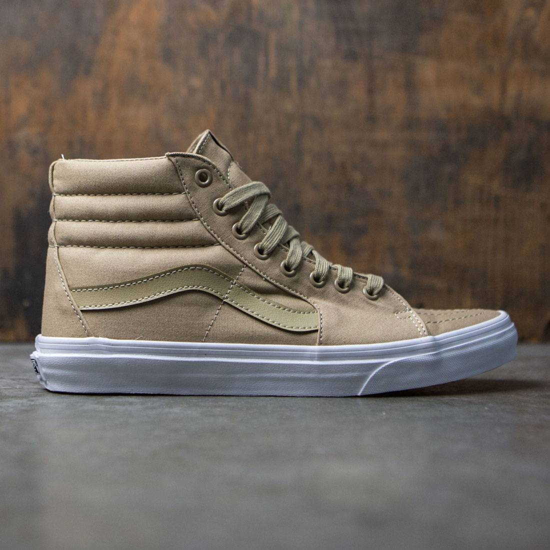 vans sk8 hi khaki