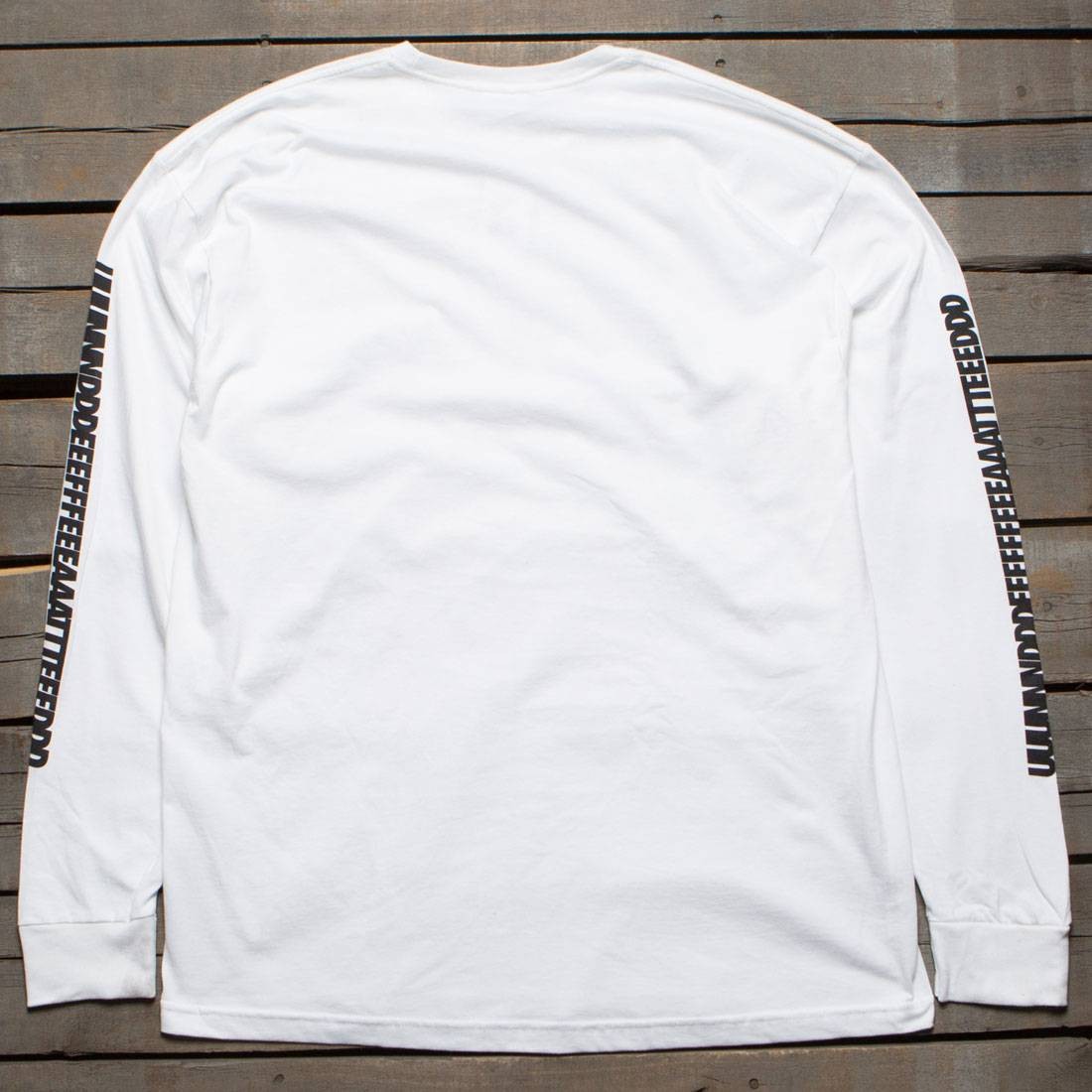 Undefeated Men UUUNNNDDD Long Sleeve Tee (white)