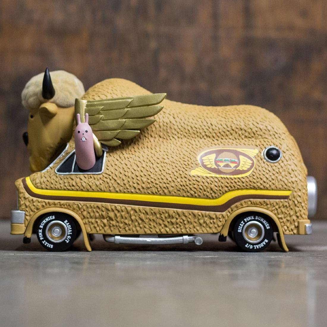 3D Retro Jeremy Fish's Bison Van Burger Edition 5.5 Inch (tan)
