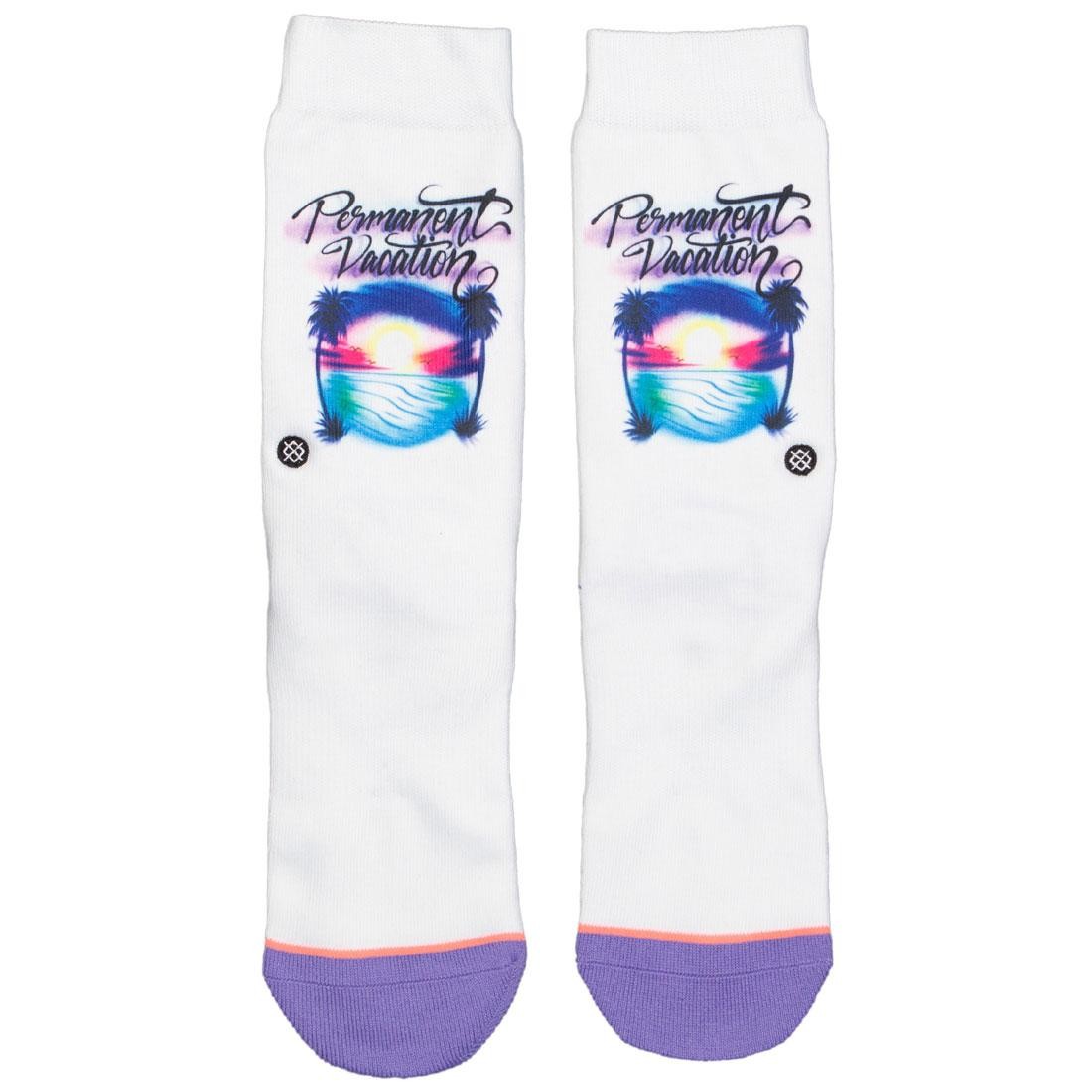 Stance Women Permanent Vacation Socks (white)