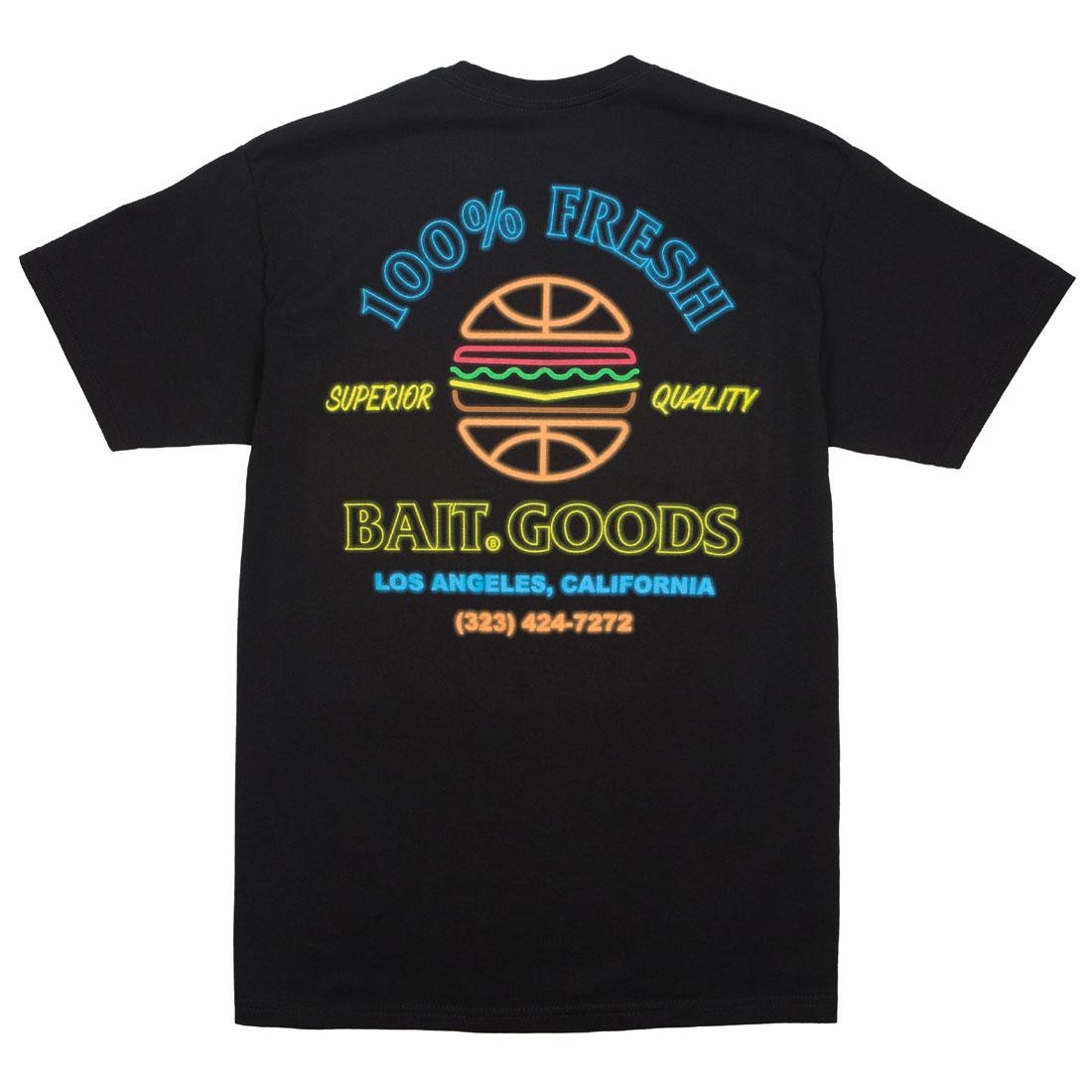 BAIT Men BAIT Goods Burger Tee (black)