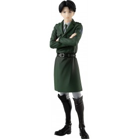 Good Smile Company Pop Up Parade Attack On Titan Levi Figure (olive)