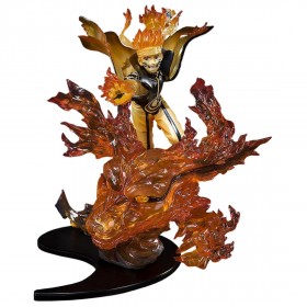 Bandai Figuarts Zero Naruto Kizuna Relation Naruto Uzumaki Kurama Figure (orange)
