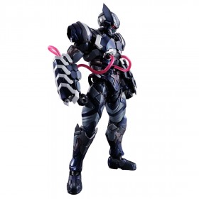 Bandai S.H.Figuarts Marvel Tech-On Avengers Venom Symbiote Wolverine Figure (purple)