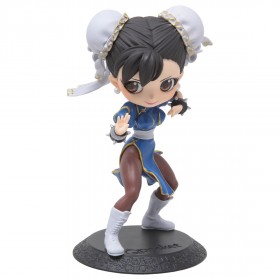 Banpresto Q Posket Street Fighter Series Chun-Li Figure - Ver. A (blue)