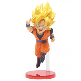 Banpresto Dragon Ball Z Dokkan Battle 5th Anniversary World Collectable Figure - 1 Super Saiyan Son Goku (orange)