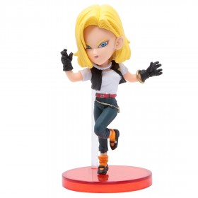 Banpresto Dragon Ball Legends Collab World Collectable Figure Vol 3 - 18 Android 18 (yellow)