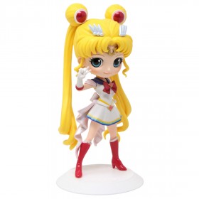 Banpresto Q Posket Pretty Guardian Sailor Moon Eternal The Movie Super Sailor Moon Ver. A Figure Re-Run (yellow)