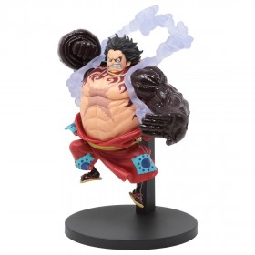 Banpresto One Piece King of Artist Wano Kuni Monkey D. Luffy Gear Fourth Figure (black)