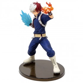 Banpresto My Hero Academia The Amazing Heroes Vol 15 Shoto Todoroki Figure (blue)